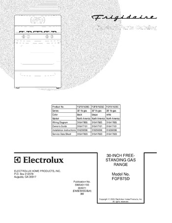 Diagram for FGFB75DQC