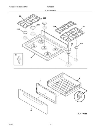 Diagram for FGFB86DBB