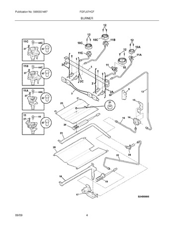 Diagram for FGFL67HCF