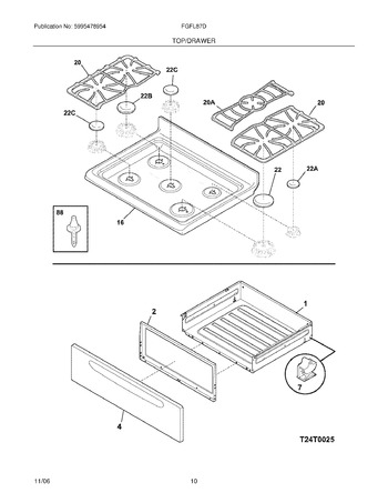 Diagram for FGFL87DSG