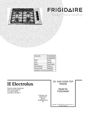 Diagram for FGGC3045KSA