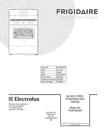 Diagram for FGGF3042KFD