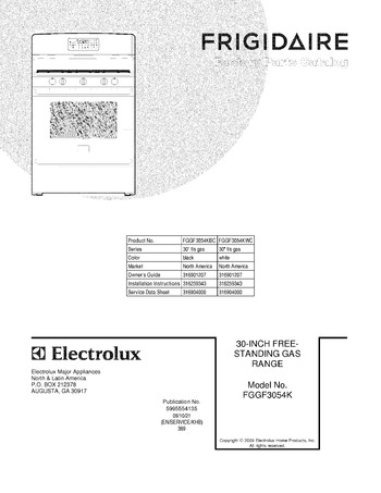 Diagram for FGGF3054KWC