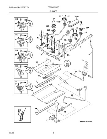 Diagram for FGGF3076KBG