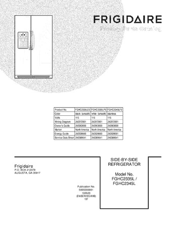 Diagram for FGHC2335LE0