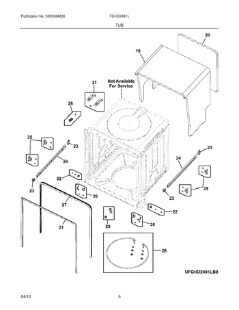 Diagram for FGHD2491LB0