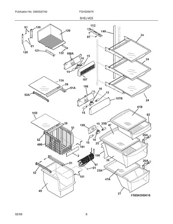 Diagram for FGHS2667KW0