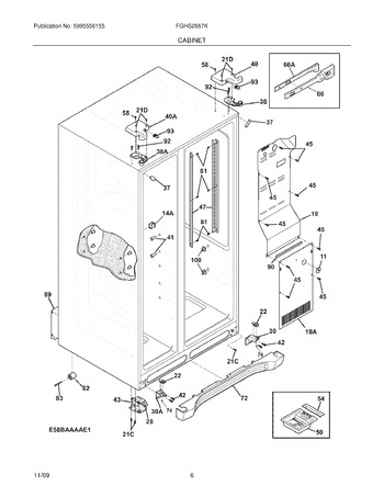 Diagram for FGHS2667KE1