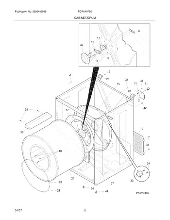 Diagram for FGR641FS0