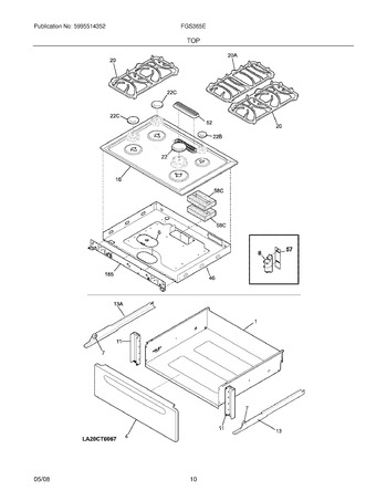 Diagram for FGS365EQE