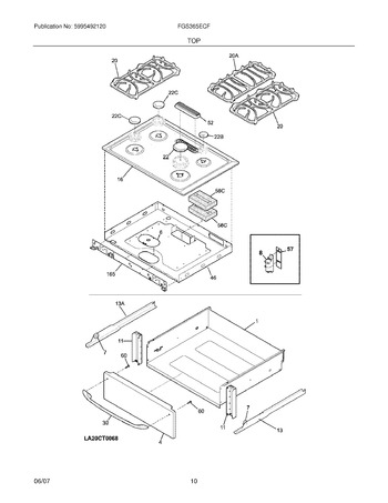 Diagram for FGS365ECF