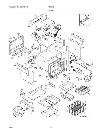 Diagram for FGS367DSA