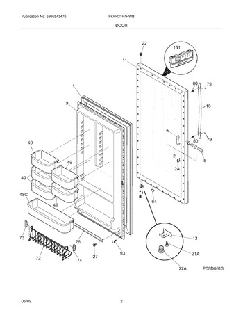 Diagram for FKFH21F7HWB