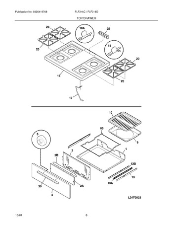 Diagram for FLF316DQA