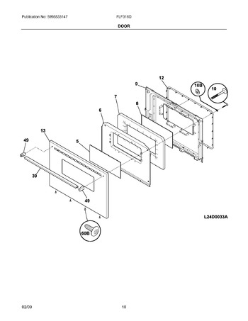 Diagram for FLF316DSF