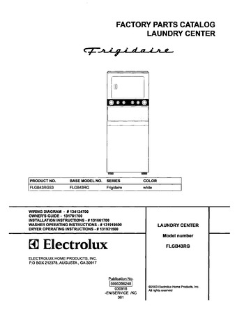 Diagram for FLGB43RGS3