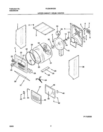 Diagram for FLGB43RGS3