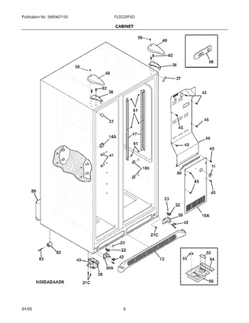 Diagram for FLSC23F6DS5