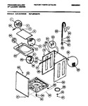 Diagram for 05 - Washer Cabinet, Base, Lid