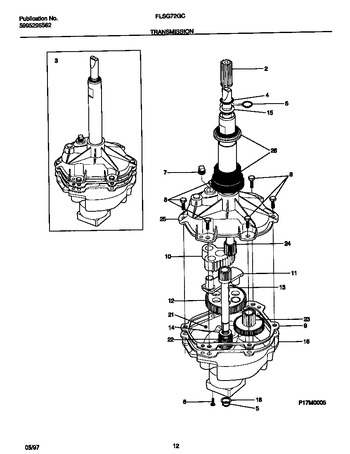 Diagram for FLSG72GCS5