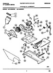 Diagram for 03 - Dryer-motor, Blower, Belt