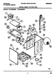 Diagram for 05 - Washer, Cabinet, Top Panel, Base