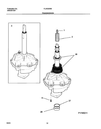 Diagram for FLXG52RBSB