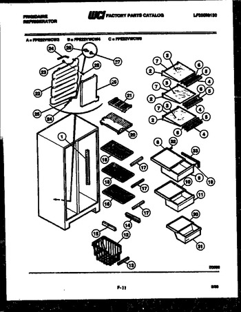 Diagram for FPE22VWCF4