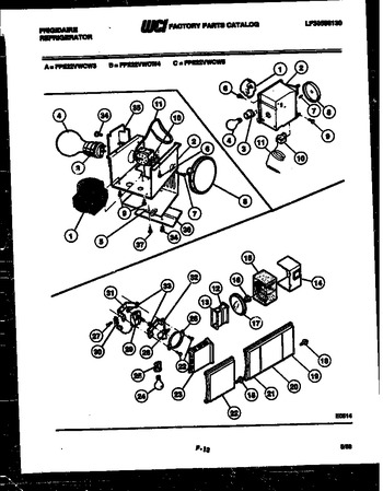 Diagram for FPE22VWCF4