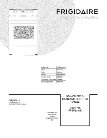 Diagram for FPEF3081KFD