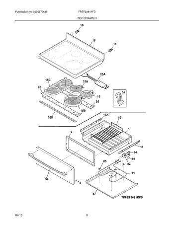 Diagram for FPEF3081KFD