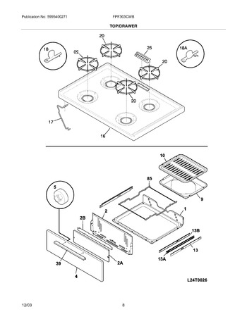 Diagram for FPF303CWB