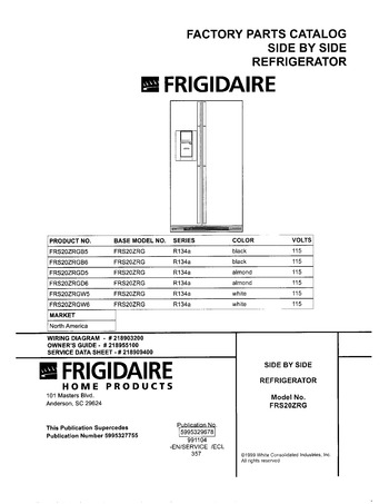 Diagram for FRS20ZRGW5