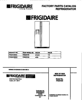 Diagram for FRS22VSBW0