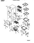 Diagram for 05 - Shelves, Water Tank, 3-door Mullion