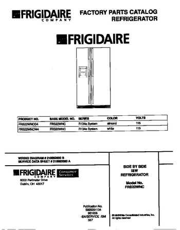 Diagram for FRS22WNCW4