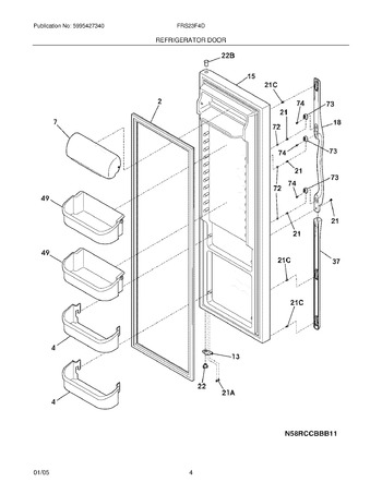 Diagram for FRS23F4DQ4