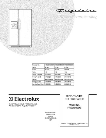 Diagram for FRS23H5DSB3