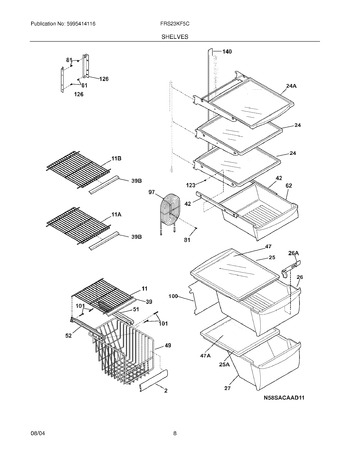 Diagram for FRS23KF5CW5