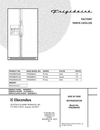 Diagram for FRS26BH5CQ2