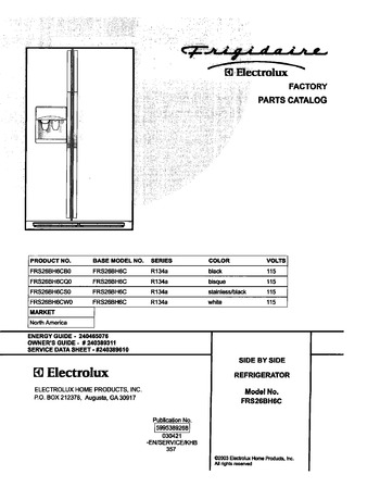 Diagram for FRS26BH6CS0