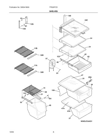 Diagram for FRS26FCDW4