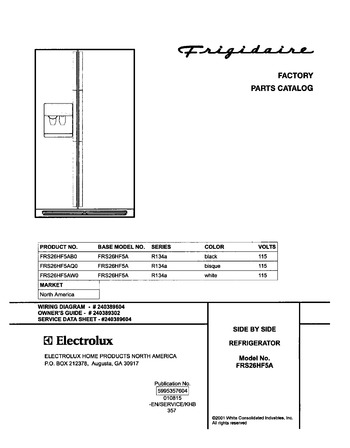 Diagram for FRS26HF5AW0