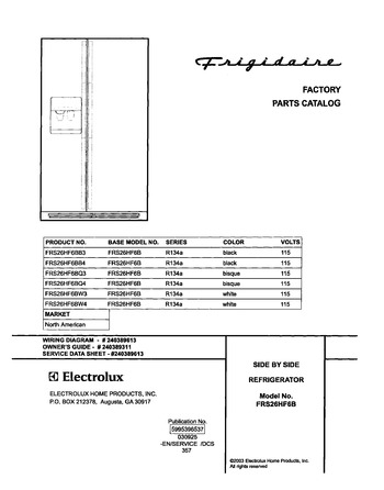 Diagram for FRS26HF6BW4