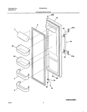 Diagram for FRS26KW3AW0