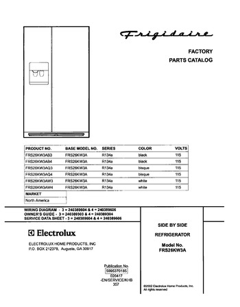 Diagram for FRS26KW3AW4