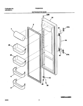 Diagram for FRS26KW3AB6