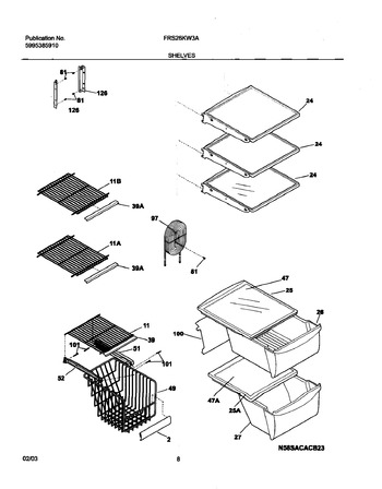 Diagram for FRS26KW3AB6