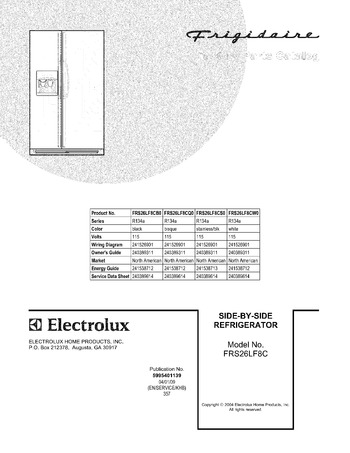 Diagram for FRS26LF8CB0