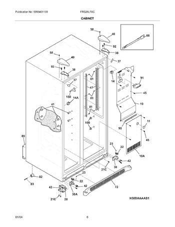 Diagram for FRS26LF8CB0